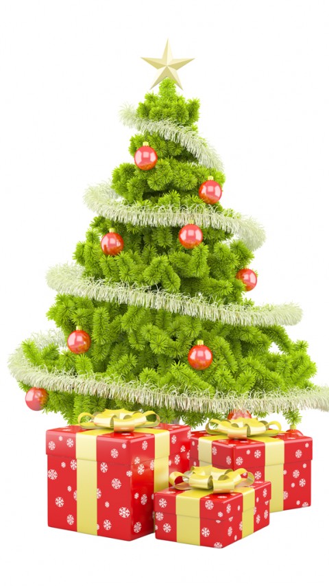 Christmas Tree With Christmas Gifts
