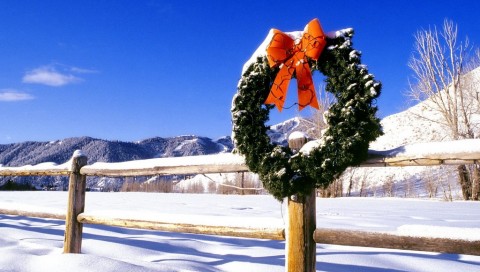 Snowy Wreath Valley Indiana
