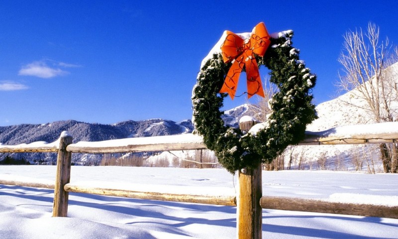 Snowy Wreath Valley Indiana