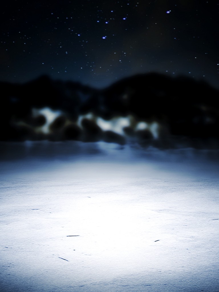 Winter Night Background