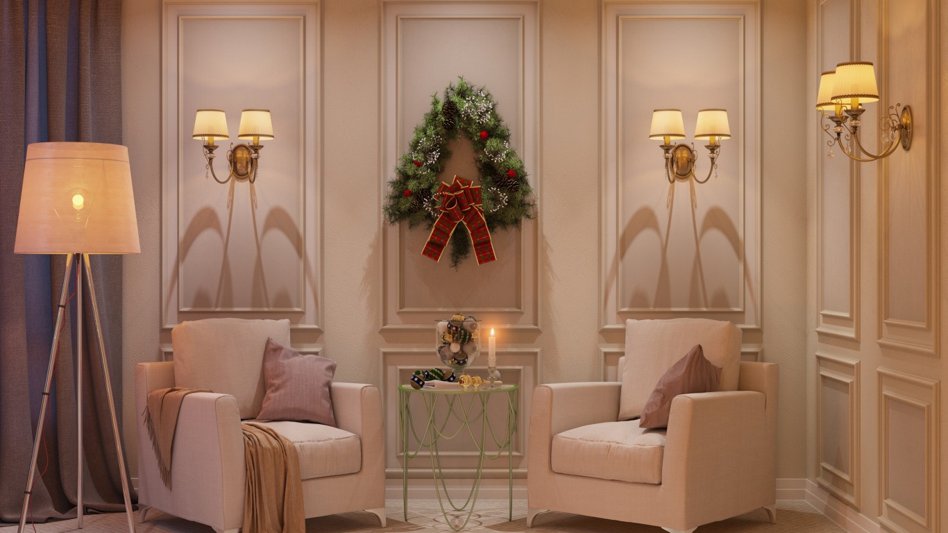 Merry Christmas Interior Design