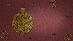 Christmas Ornament Carpet