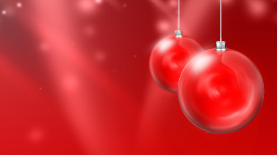 Red Christmas Ball Ornament