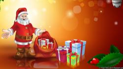 Santa And Xmas Gifts