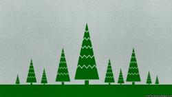 Worn Christmas Trees Background