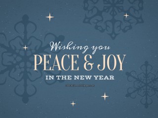 Wishing You Peace and Joy in New Year