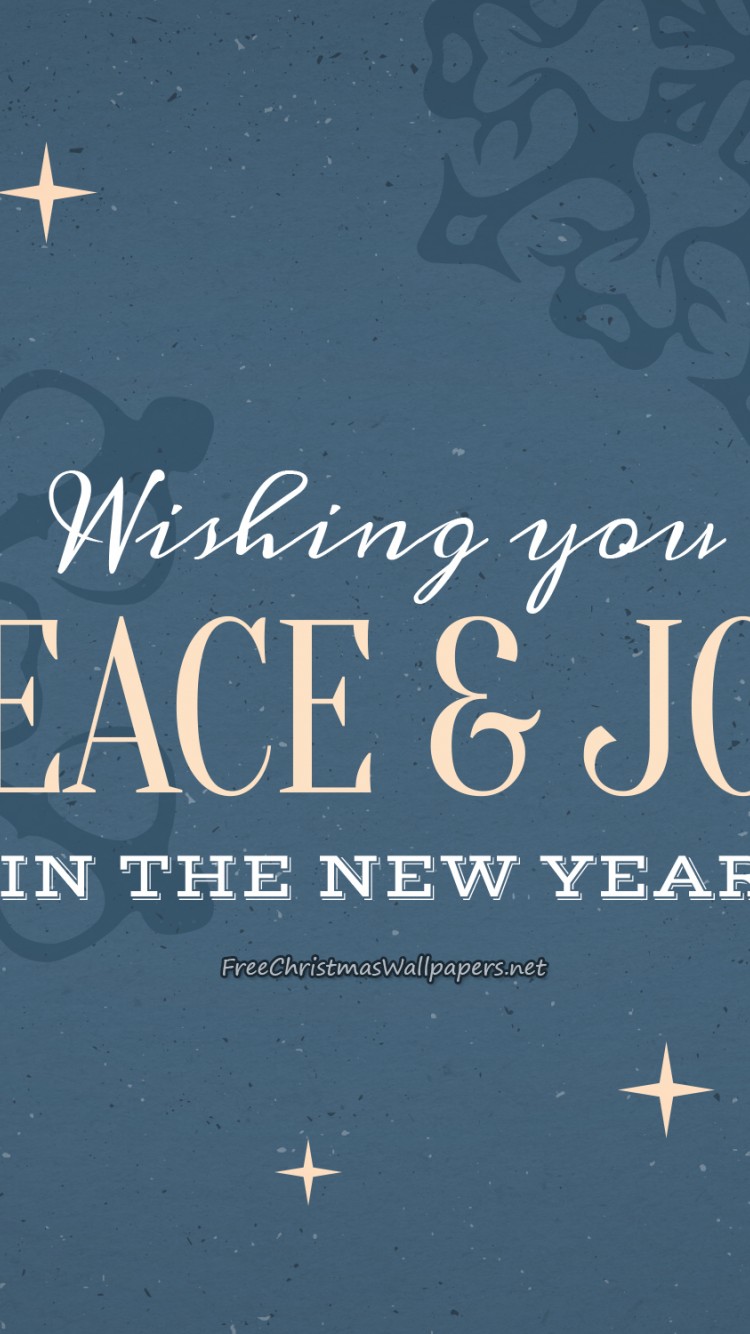 Wishing You Peace and Joy in New Year